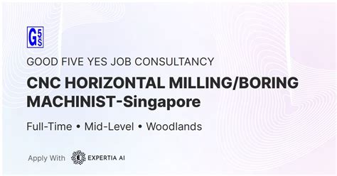 cnc machining jobs in singapore|25+ Singapore CNC Jobs, Employment November 15, 2024.